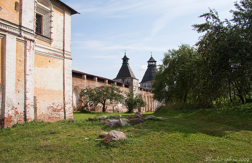 Борисоглебский,крепостные стены XVII век