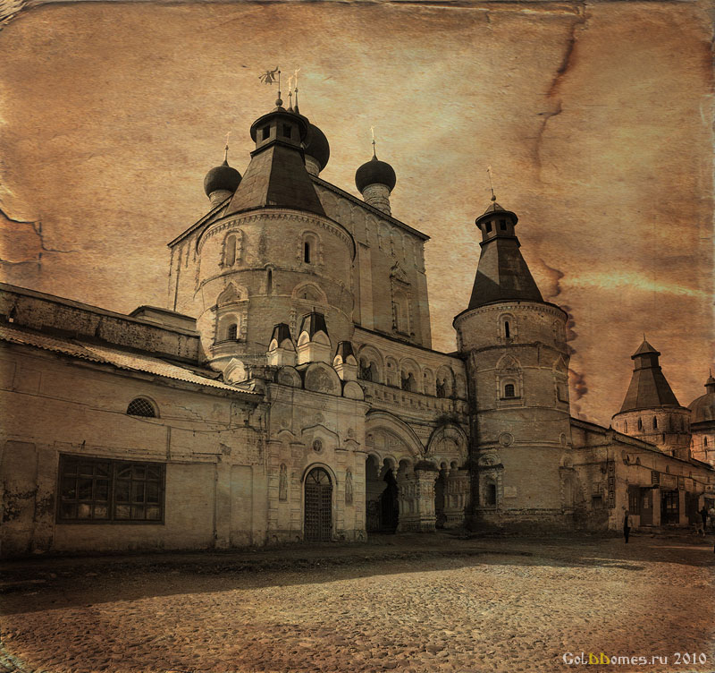 Борисоглебский,Сретенская надвратная церковь 16-17 век