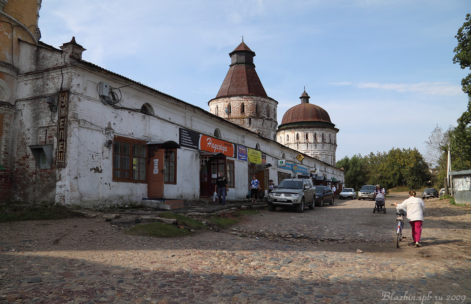 Борисоглебский,крепостные стены XVII век.
