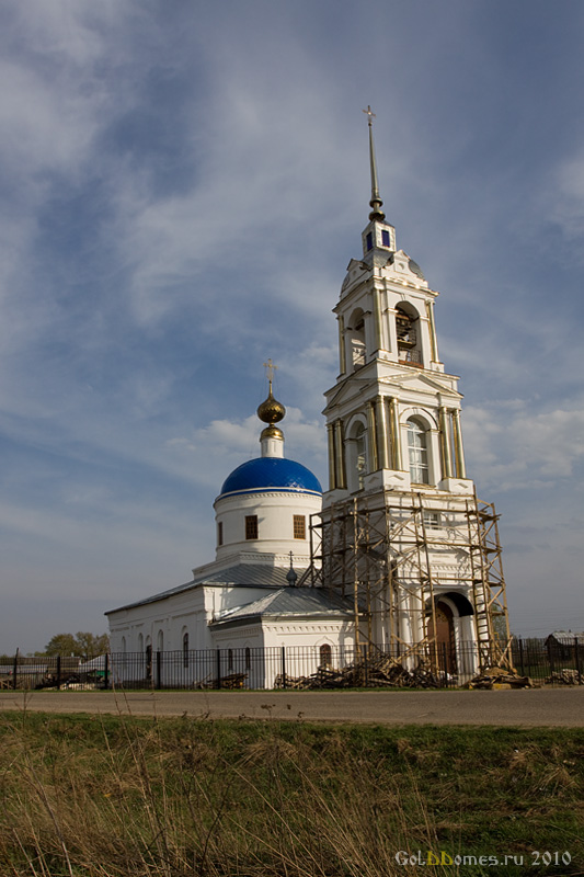 Гаврилово-Посадский район,с.Подолец,Церковь Рождества Пресвятой Богородицы 1816г
