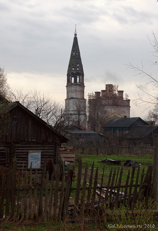 c.Осенево,Церковь Казанской иконы Божией Матери 1783г