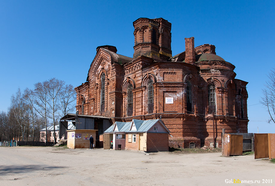 п.Лежнево,Никольский женский монастырь 1898г,Покровский собор 1911г