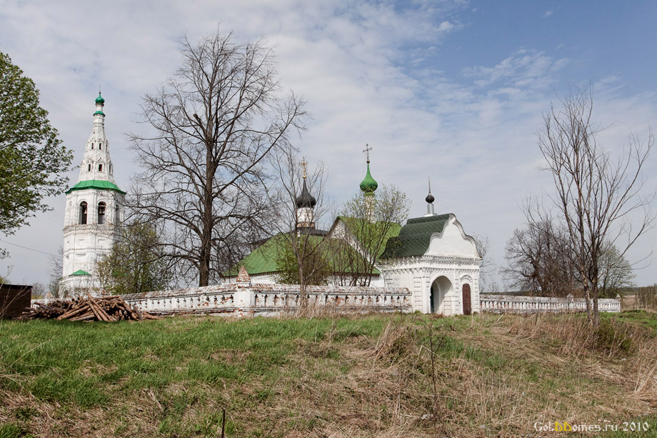 Кидекша,Борисоглебский монастырь 1399г