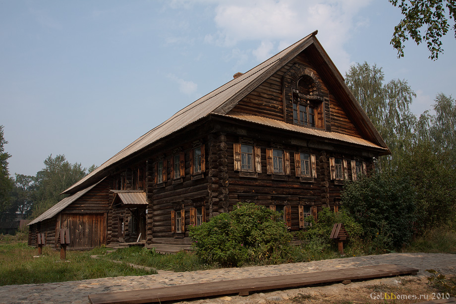Деревянные дома в Костромской области