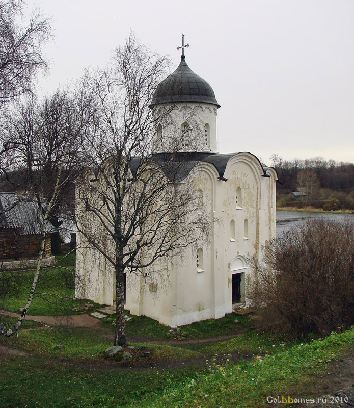 Старая Ладога,Староладожская крепость,Церковь Георгия Победоносца XII в