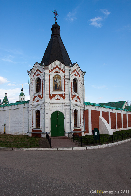 Муром,Спасский мужской монастырь 1096г,Николо-Ильинская часовня 1889г