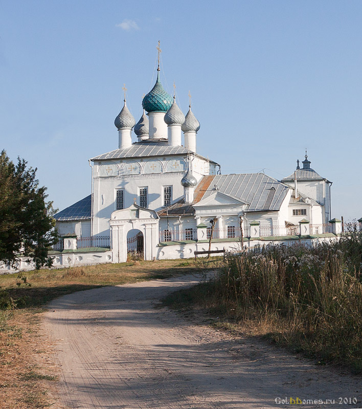Нерехтский район,с.Тетеринское, Успенская Тетеринская пустынь женский монастырь 1724г