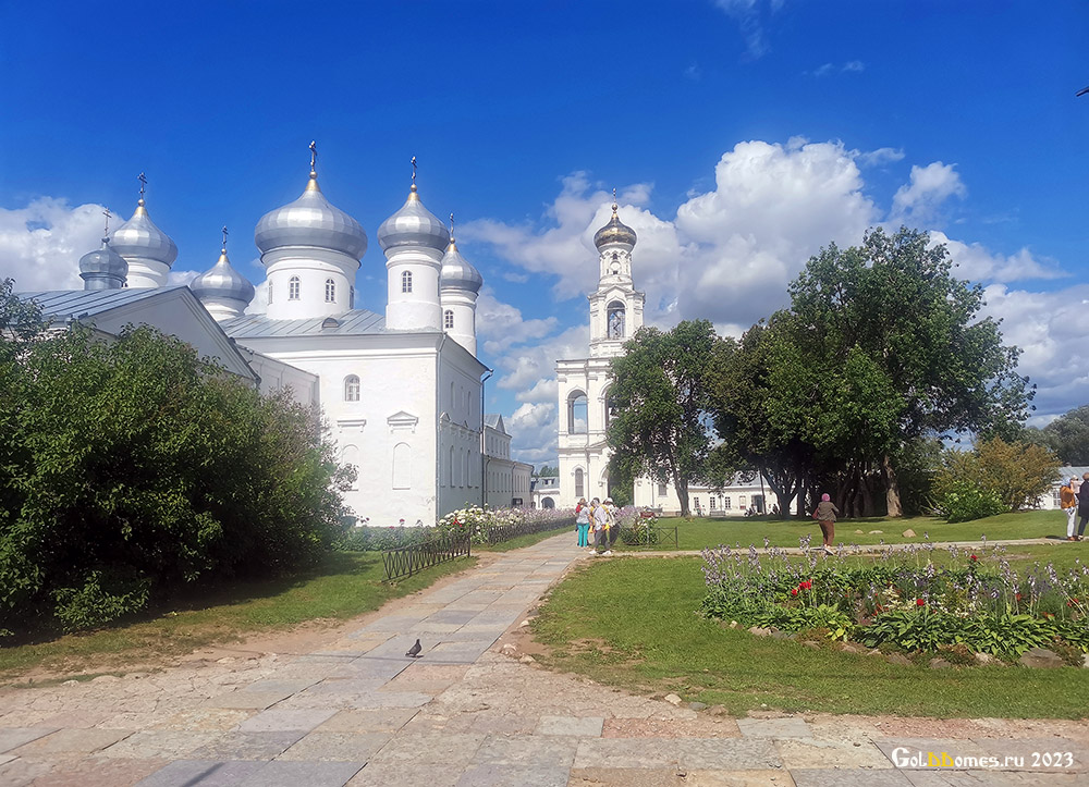 Юрьев мужской монастырь.Церковь Спаса Нерукотворного Образа 1825 г