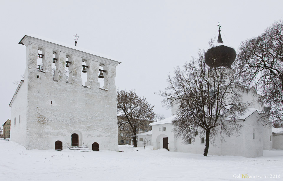 Псков. Церковь Успения Пресвятой Богородицы с Парома 1521г