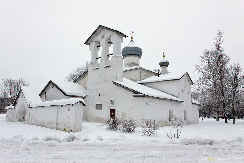 Псков,Церковь Спаса Нерукотворного образа с Жабьей Лавицы