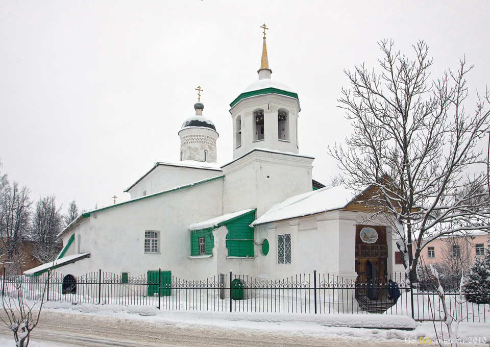 Псков,Церковь Илии Пророка быв. Ильинского монастыря 1677г