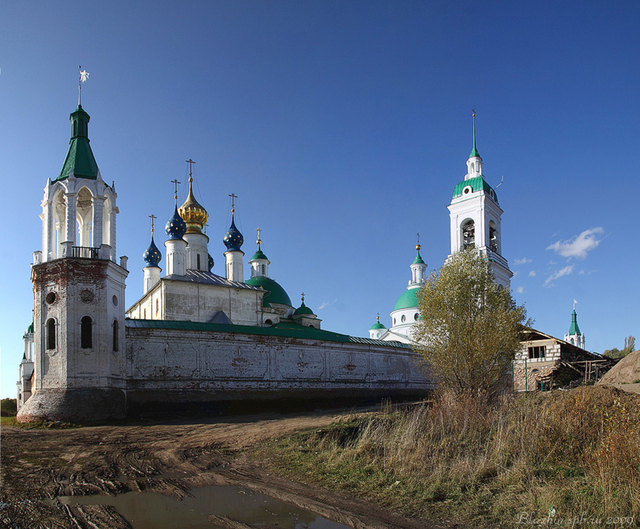 Ростов Великий Спасо Яковлевский монастырь зимой