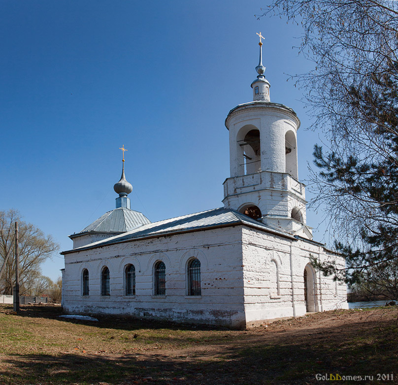 Суздальский район,с.Черниж,Церковь Николая Чудотворца 1755г