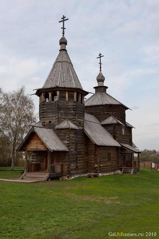 Музей деревянного зодчества,Воскресенская церковь 1776гиз с.Патакино