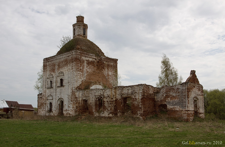 Суздальский район,с.Лопатницы,Церковь Николая Чудотворца 1797г