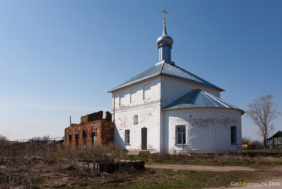 Суздальский район,с.Семеновское-Красное,Церковь Николая Чудотворца 1793г