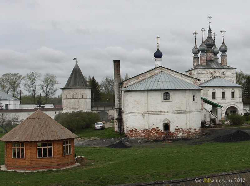Юрьев-Польский,Михаило-Архангельский монастырь,Знаменская трапезная церковь 1625г