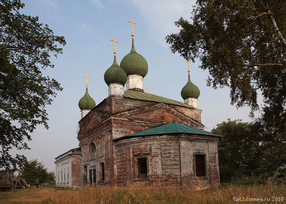 Сопелки,Ярославский р-он,Церковь Ярославских Чудотворцев 1797г